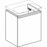 Тумба для комплекта GEBERIT SMYLE SQUARE 500,366.JK.1 54 см темно-серый